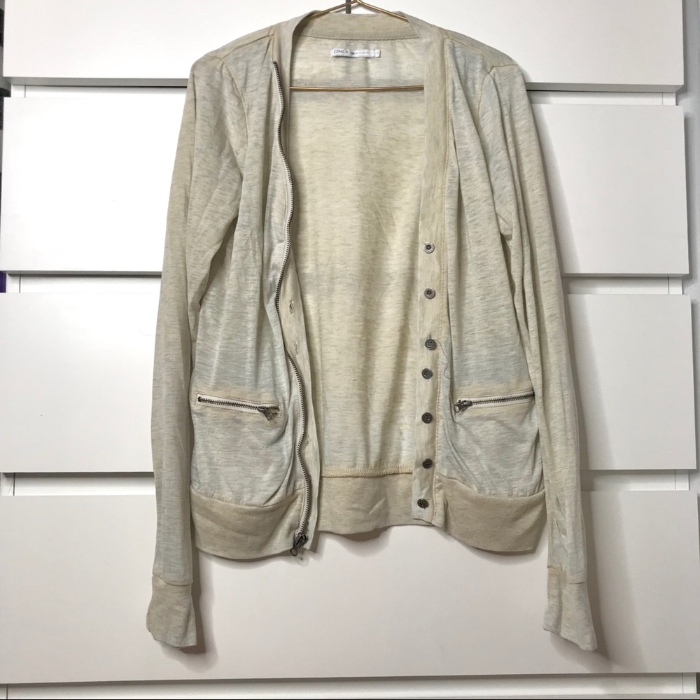 Cream Cardigan